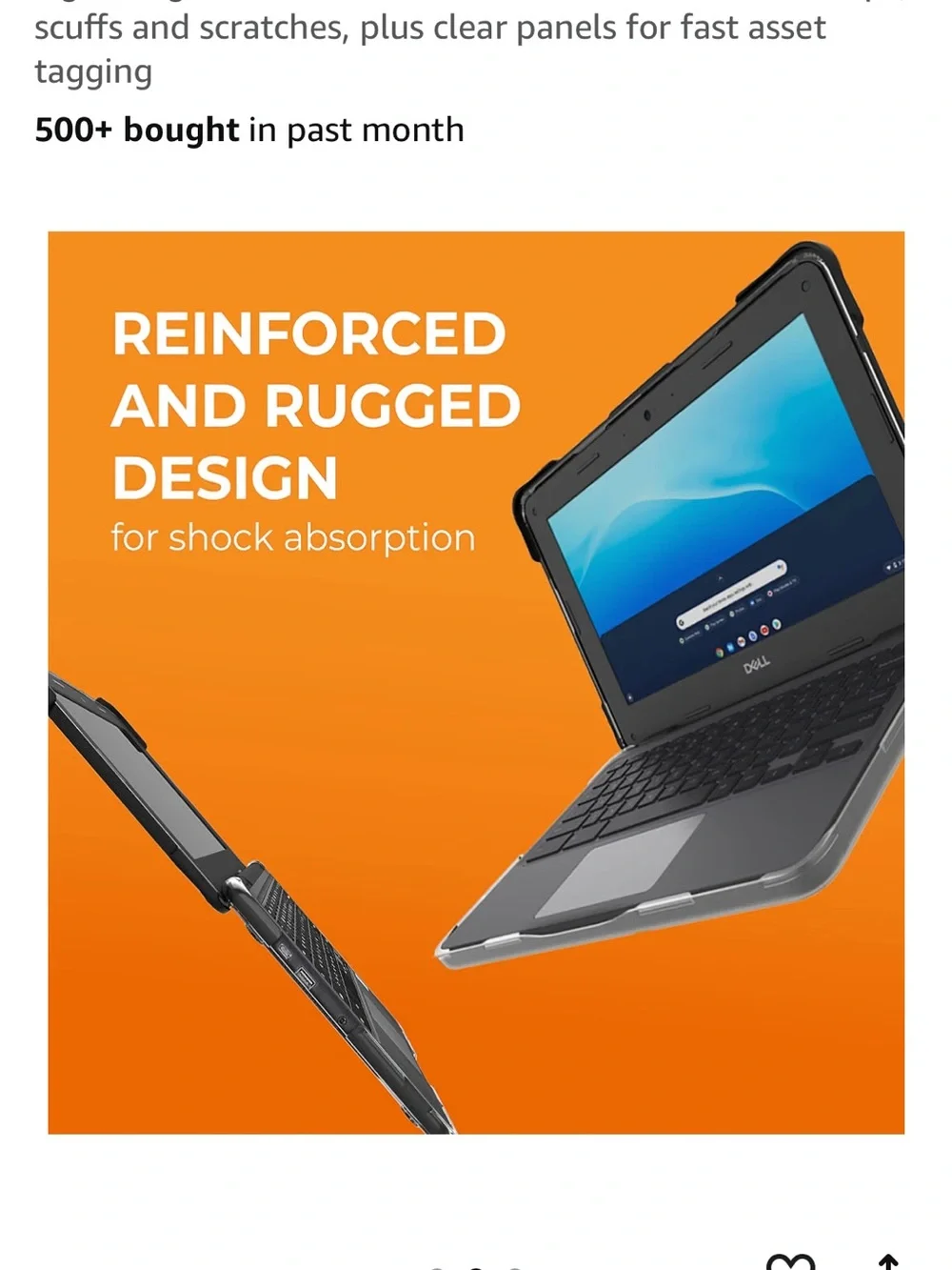 Dell Chromebook Clear Protective Case